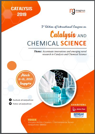 3rd Edition of International Congress on Catalysis and Chemical Science Book